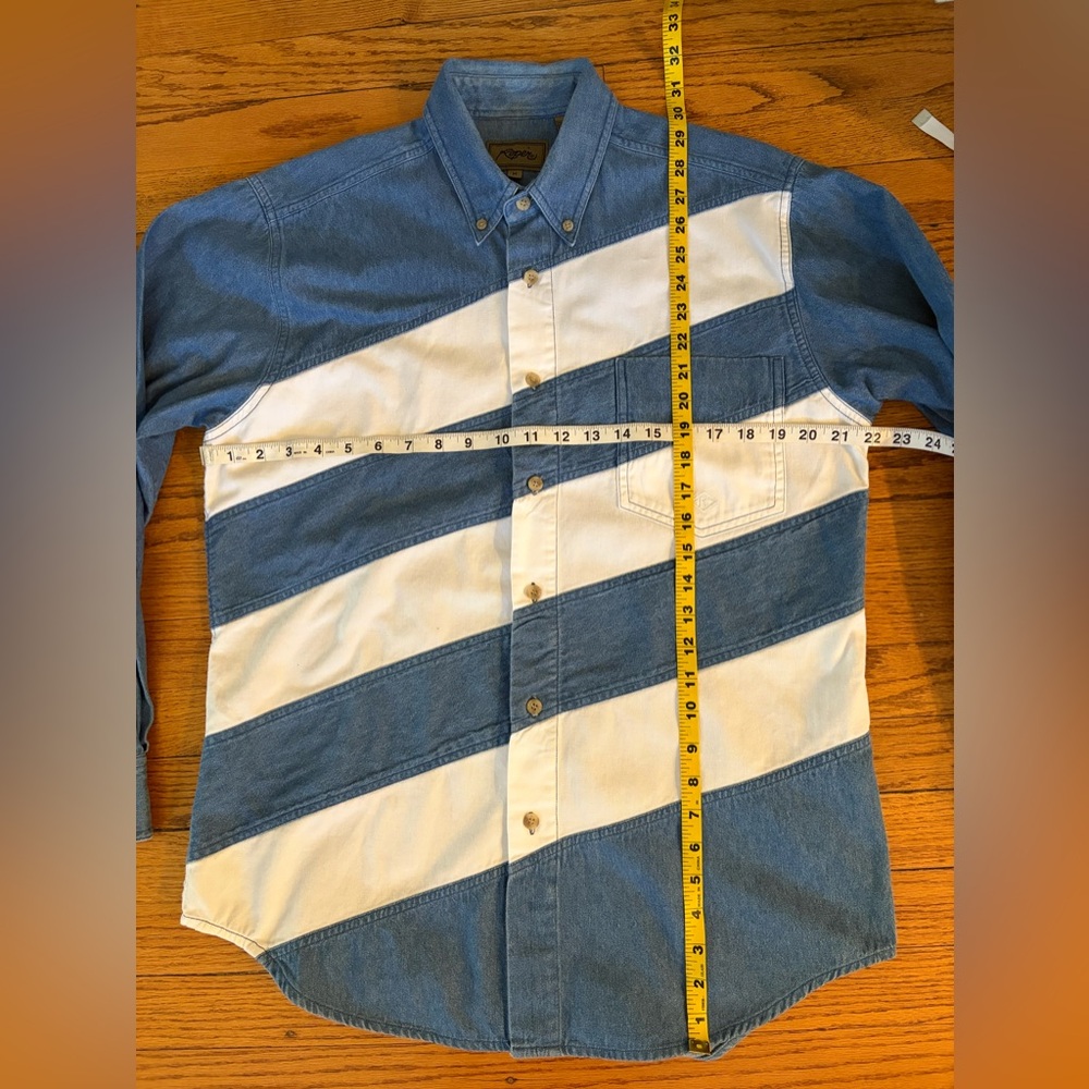 VINTAGE Western Roper Button Down Shirt - Picture 7 of 7